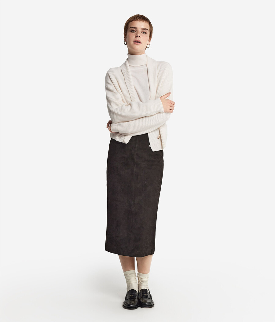ultraweicher kaschmir-schal-cardigan