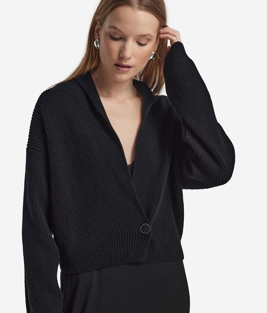 ultraweicher kaschmir-schal-cardigan