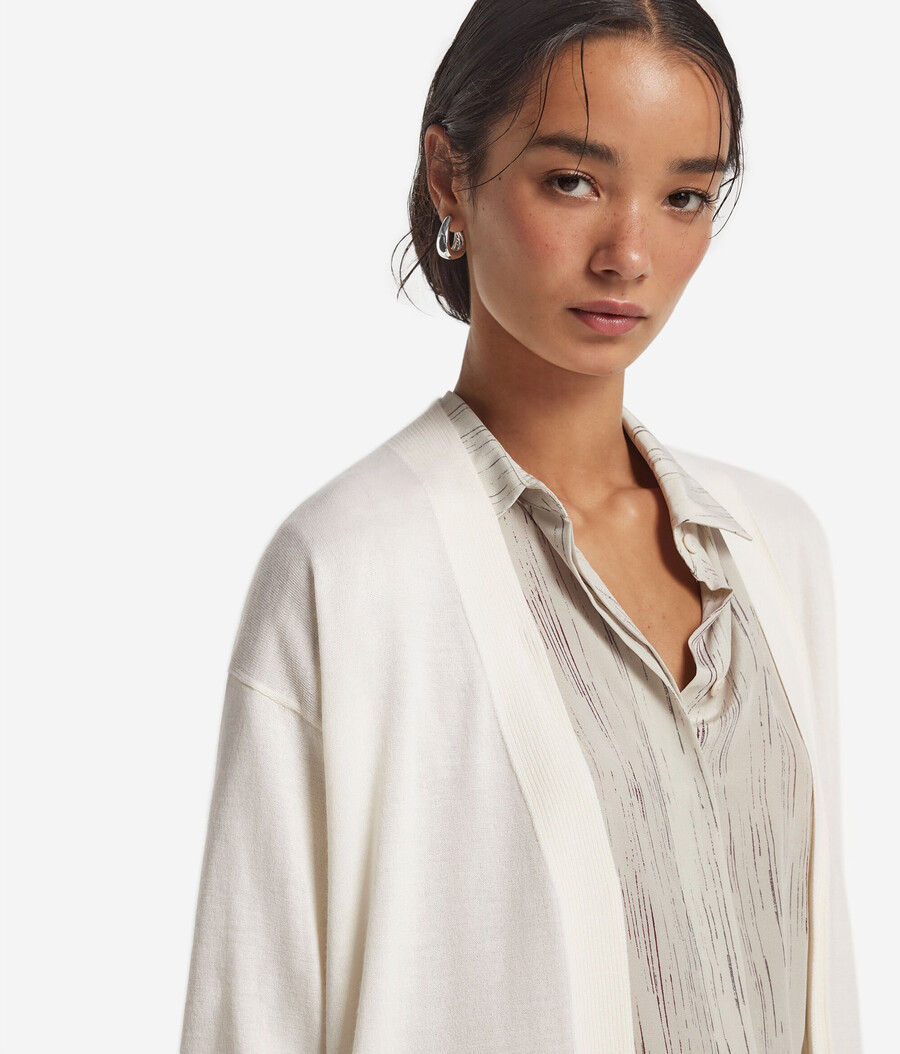 feiner kaschmir-cardigan