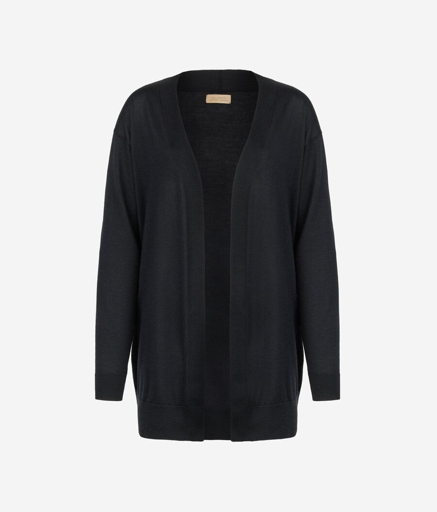 feiner kaschmir-cardigan