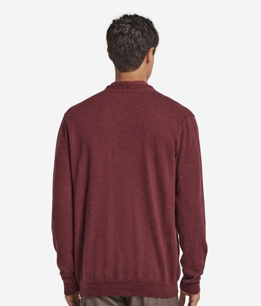 ultraweicher kaschmir-cardigan mit knöpfen