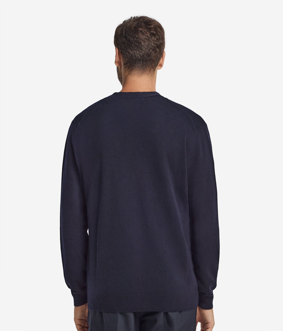ultraweicher kaschmir-cardigan mit knöpfen