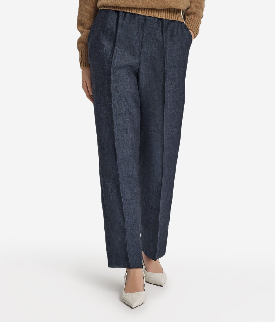 leinen-zigarettenhose