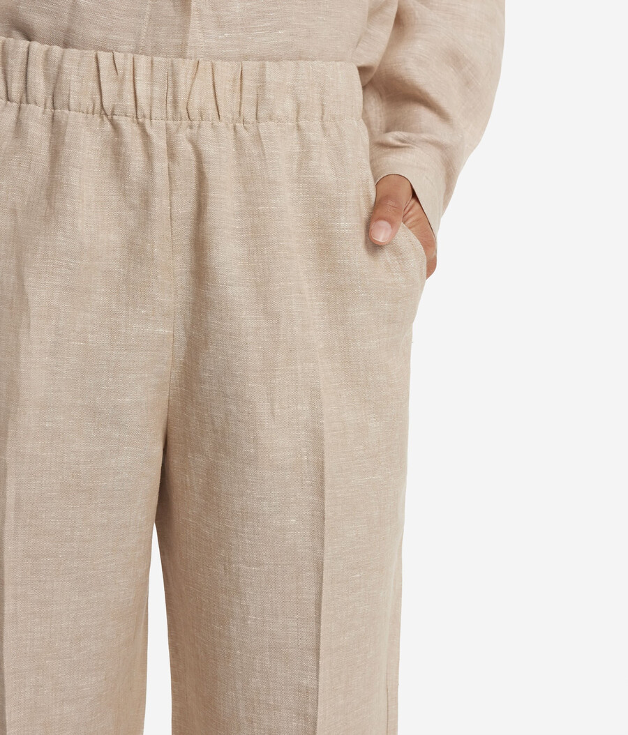 leinen-zigarettenhose
