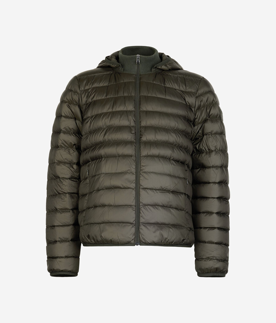 leichte daunenjacke mit kaschmirfutter