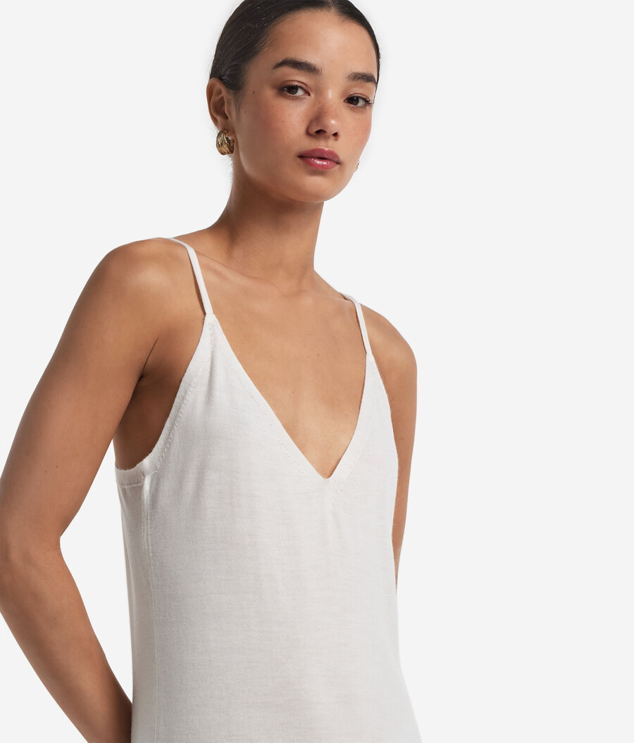 ultrafeiner kaschmir-petticoat-kleid