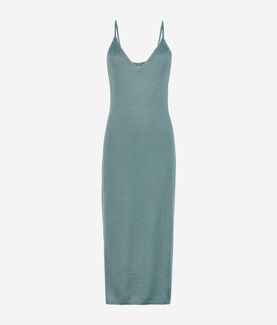 ultrafeiner kaschmir-petticoat-kleid