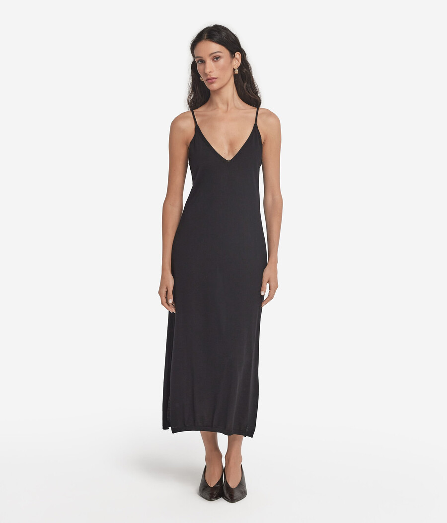ultrafeiner kaschmir-petticoat-kleid