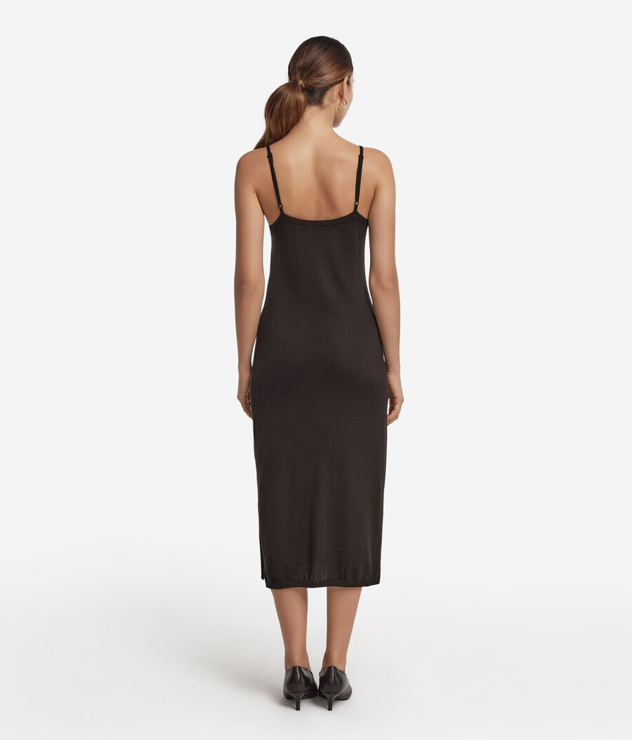 ultrafeiner kaschmir-petticoat-kleid