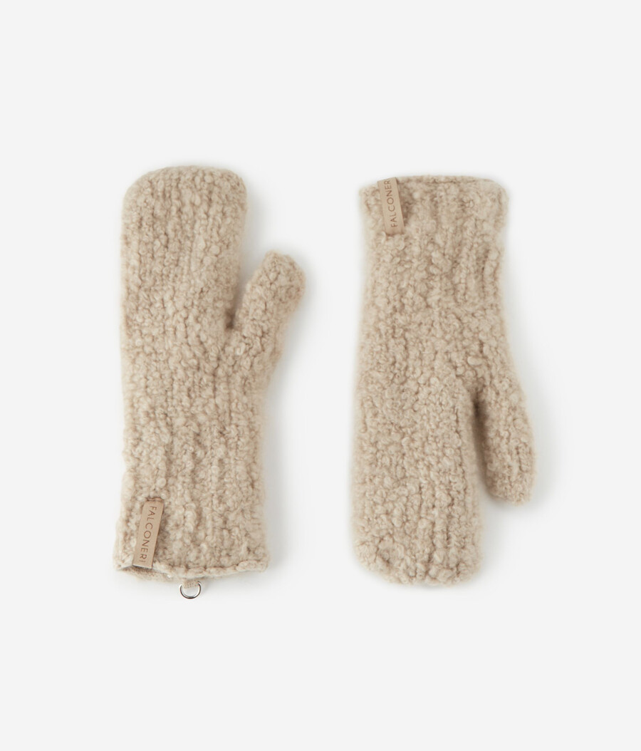 ultraweiche fäustlinge aus kaschmir und bouclé