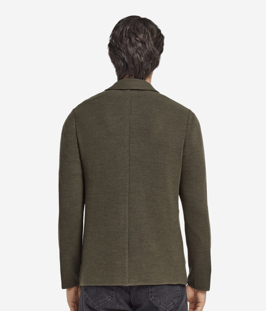 piqué-jacke