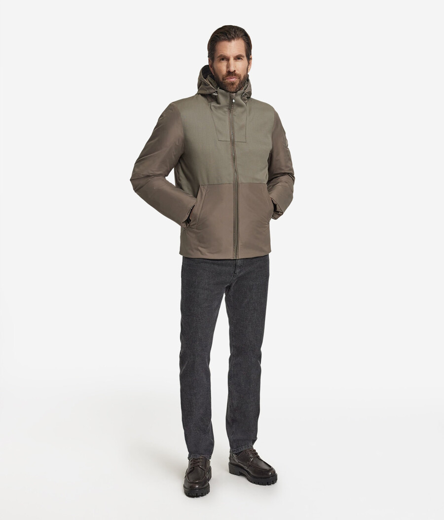 technische wolljacke
