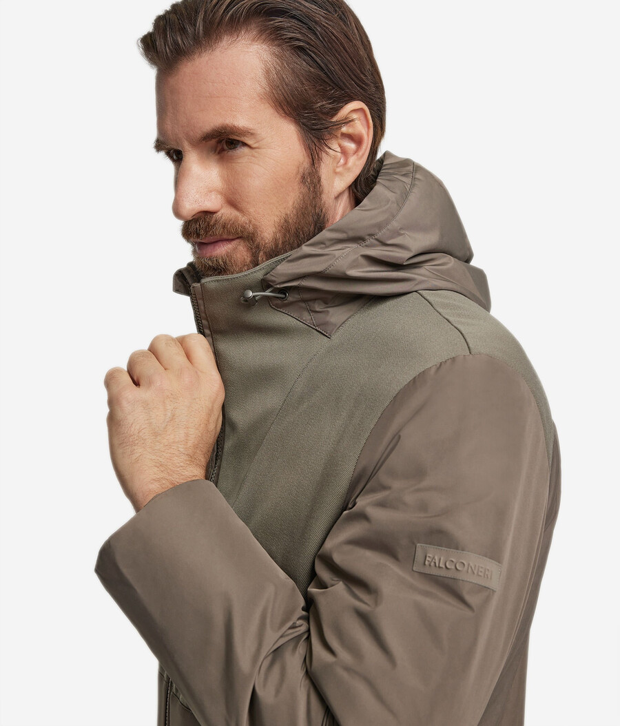 technische wolljacke