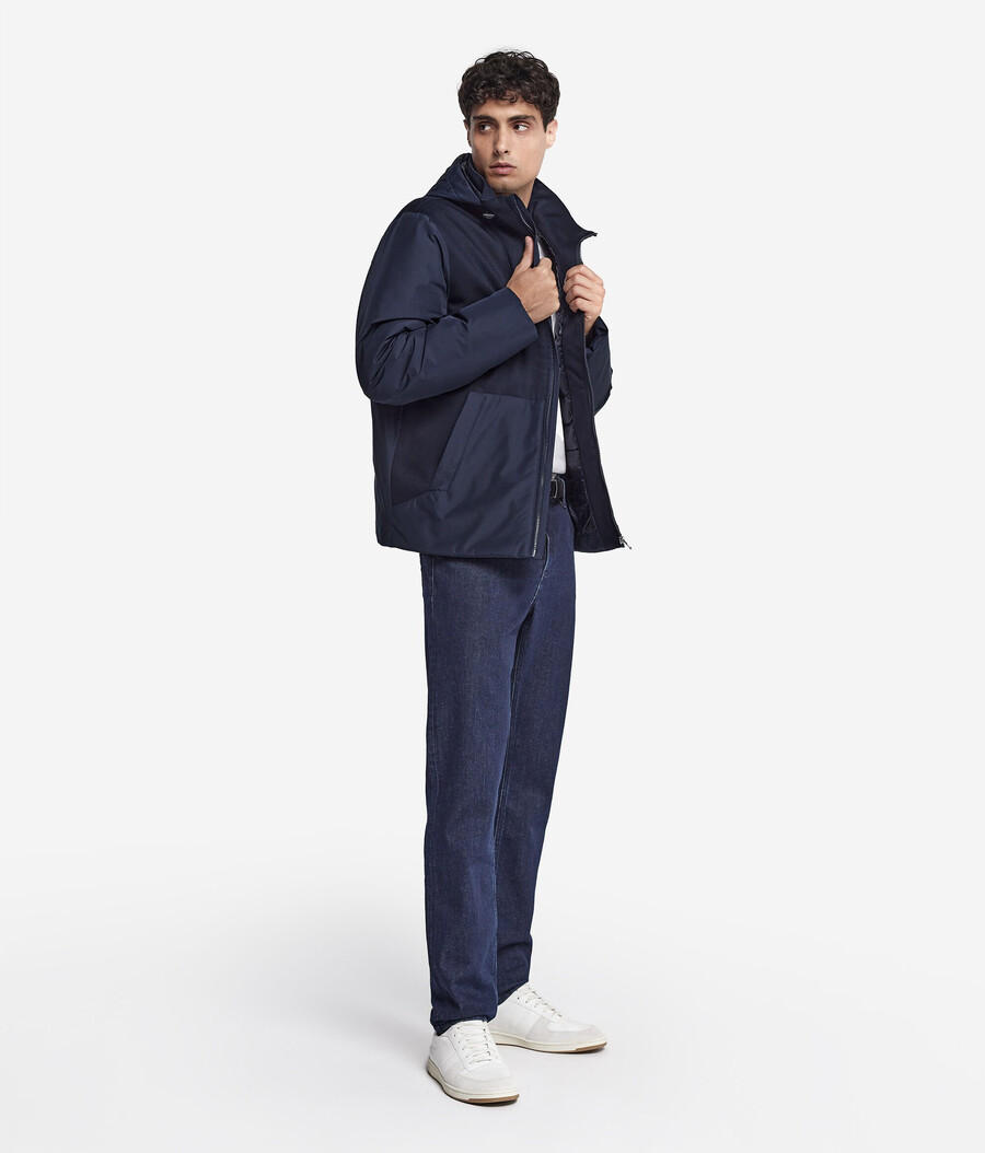 technische wolljacke