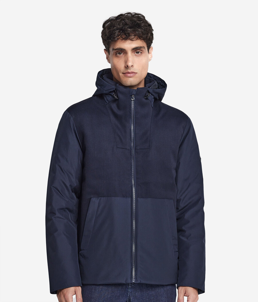 technische wolljacke