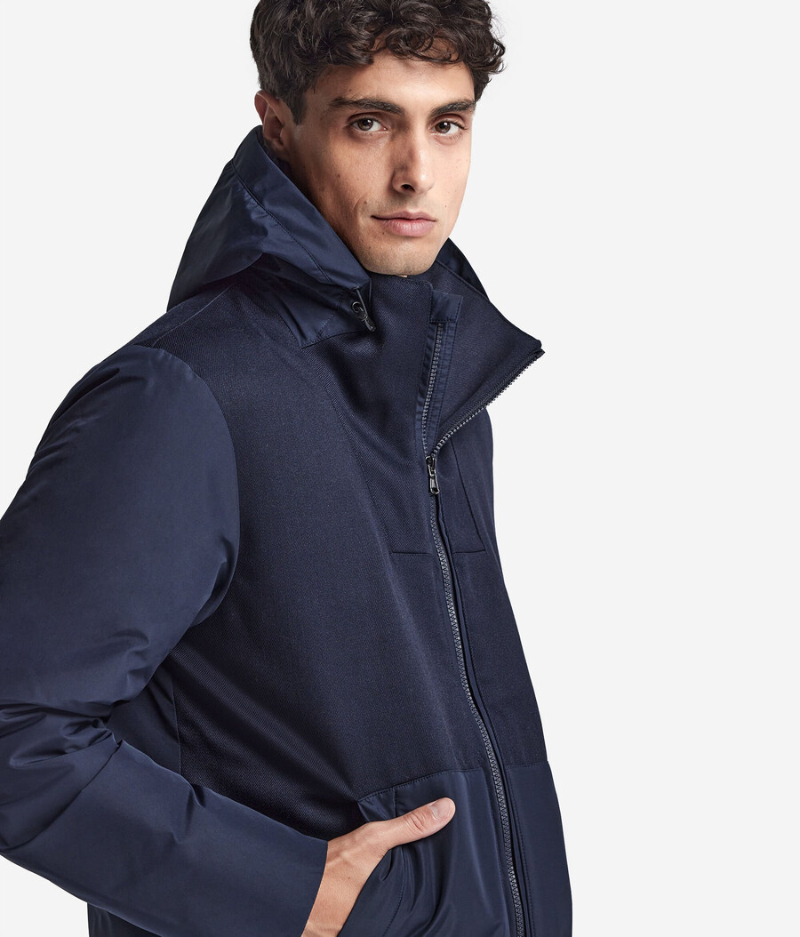 technische wolljacke