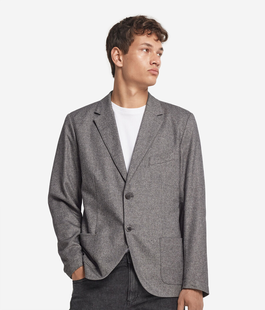 kaschmir- und seidenjacke
