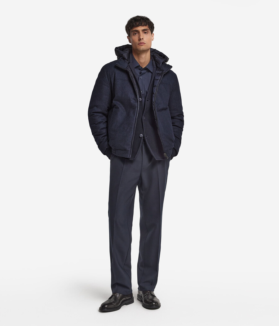 wendejacke aus seide und kaschmir