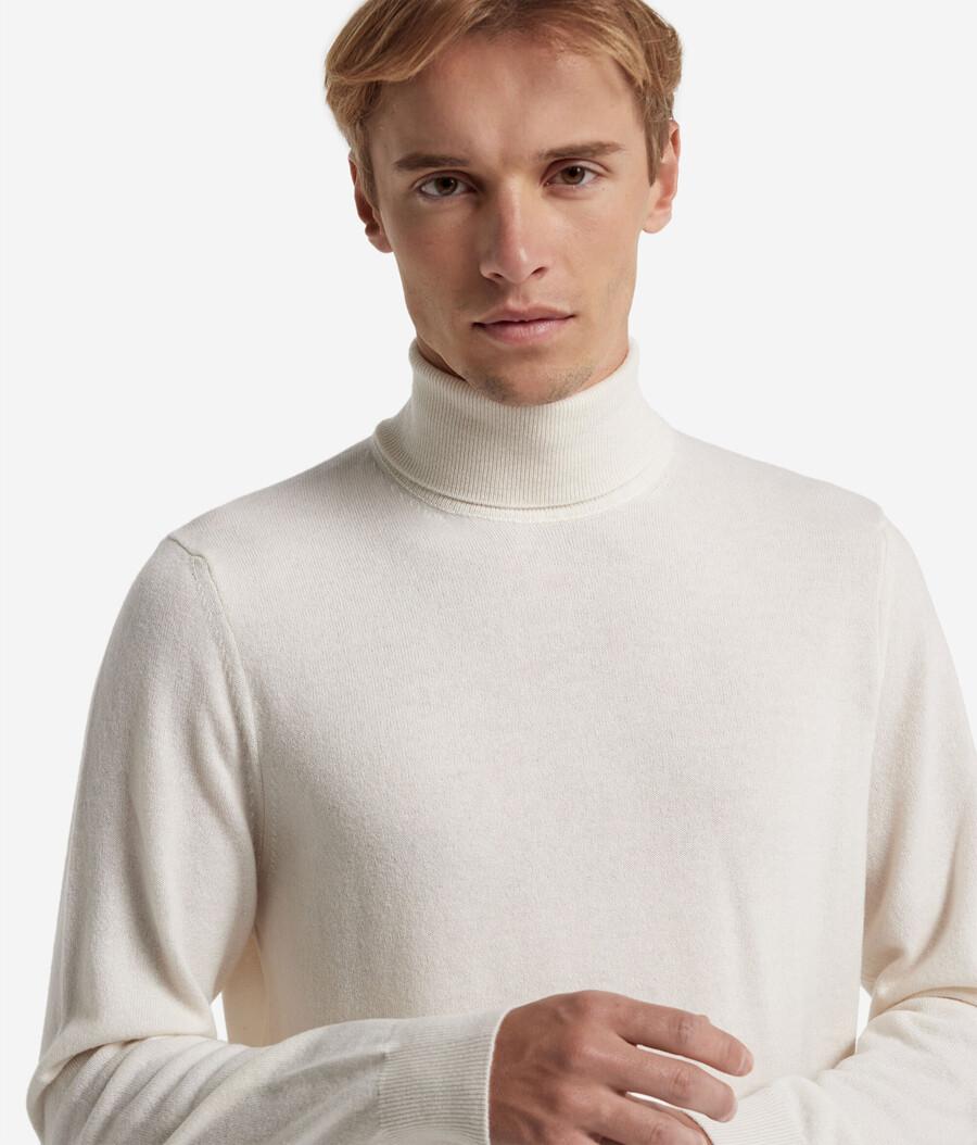 ultraweicher kaschmir-rollkragenpullover