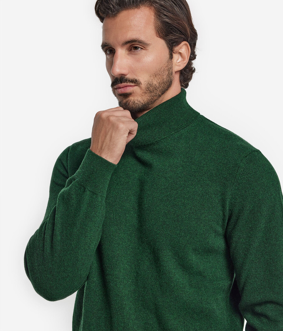 ultraweicher kaschmir-rollkragenpullover