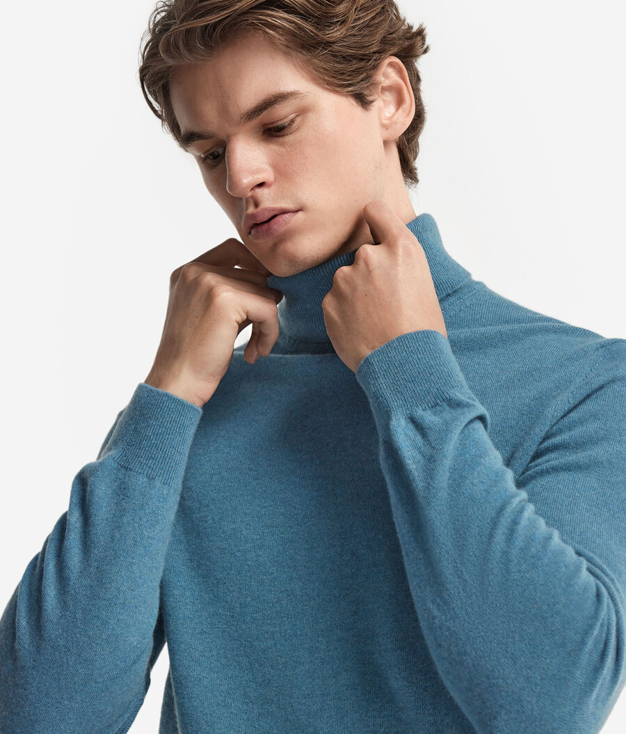ultraweicher kaschmir-rollkragenpullover