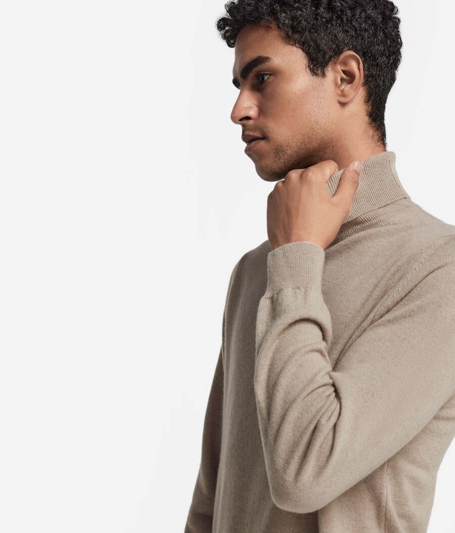 ultraweicher kaschmir-rollkragenpullover