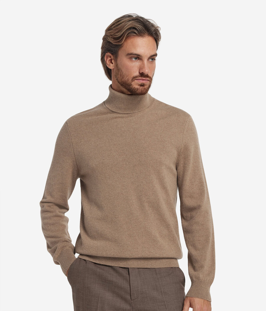 ultraweicher kaschmir-rollkragenpullover