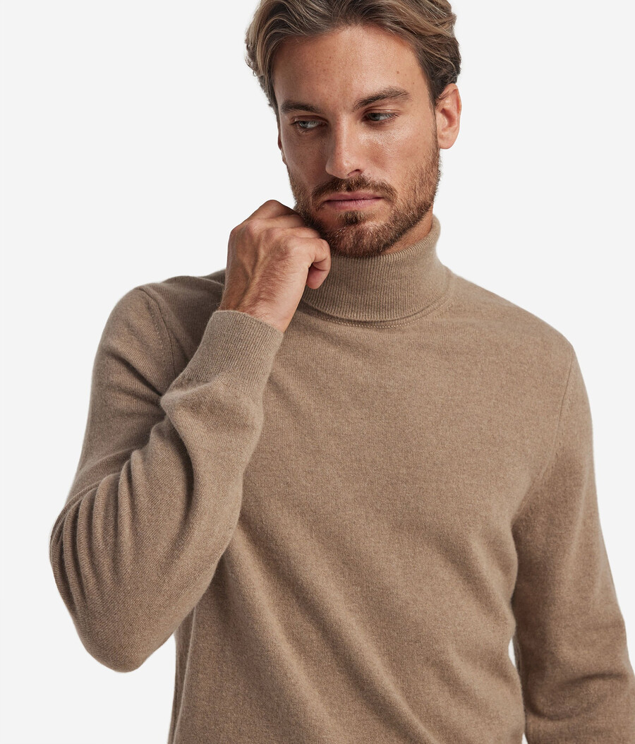 ultraweicher kaschmir-rollkragenpullover