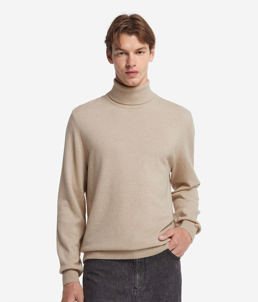 ultraweicher kaschmir-rollkragenpullover