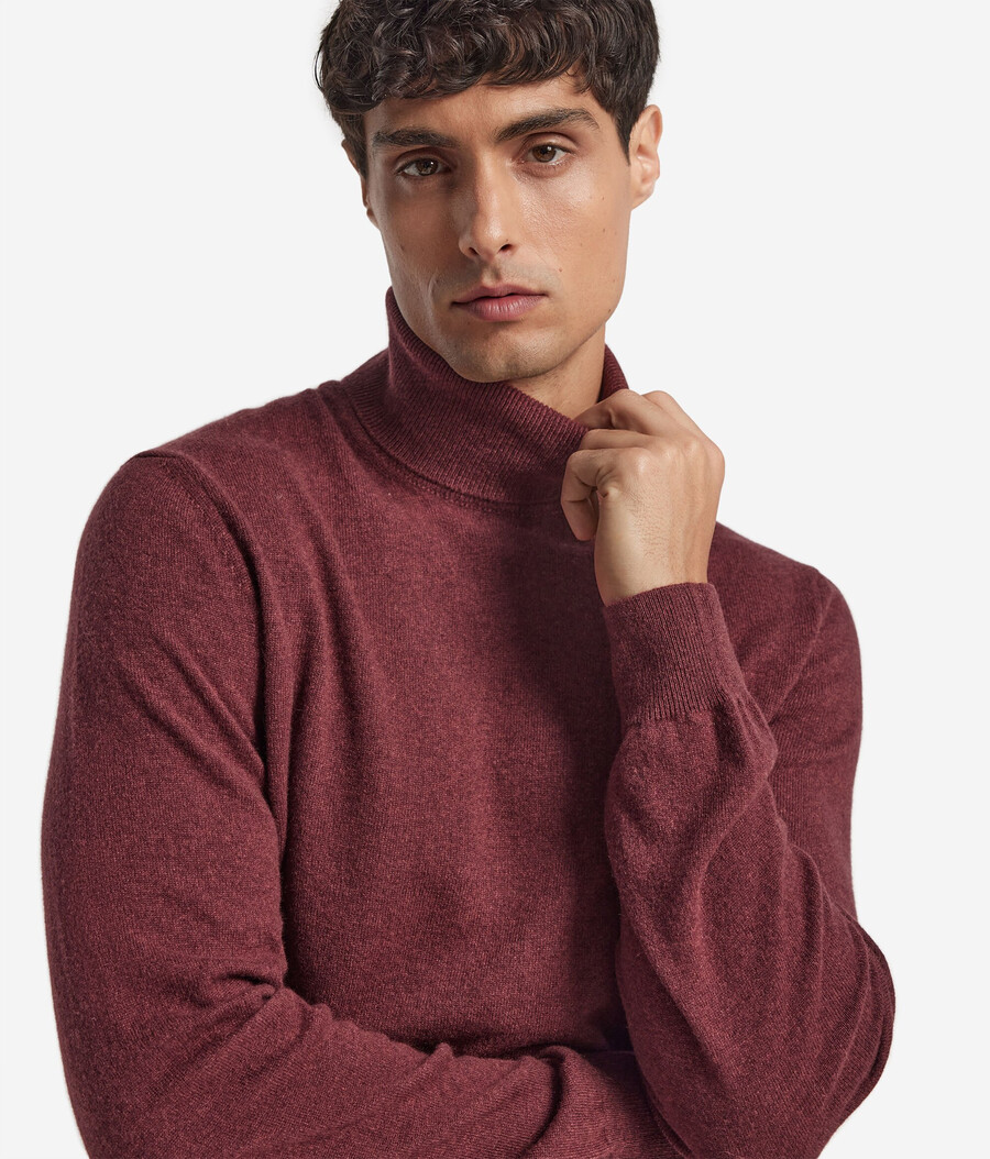 ultraweicher kaschmir-rollkragenpullover