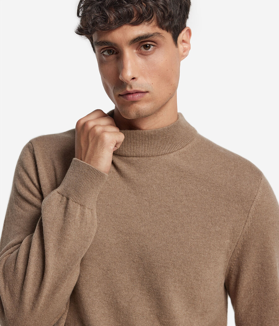 ultraweicher kaschmir-rollkragenpullover