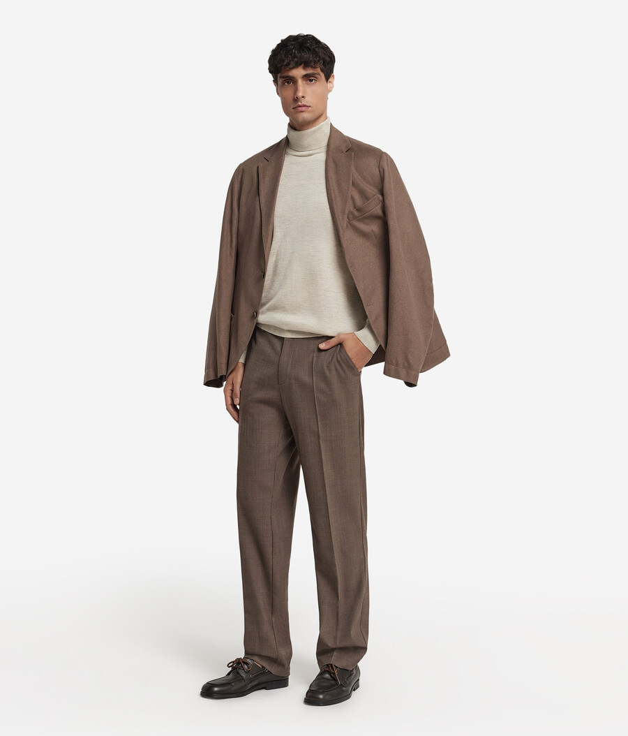 ultrafeiner kaschmir-rollkragenpullover