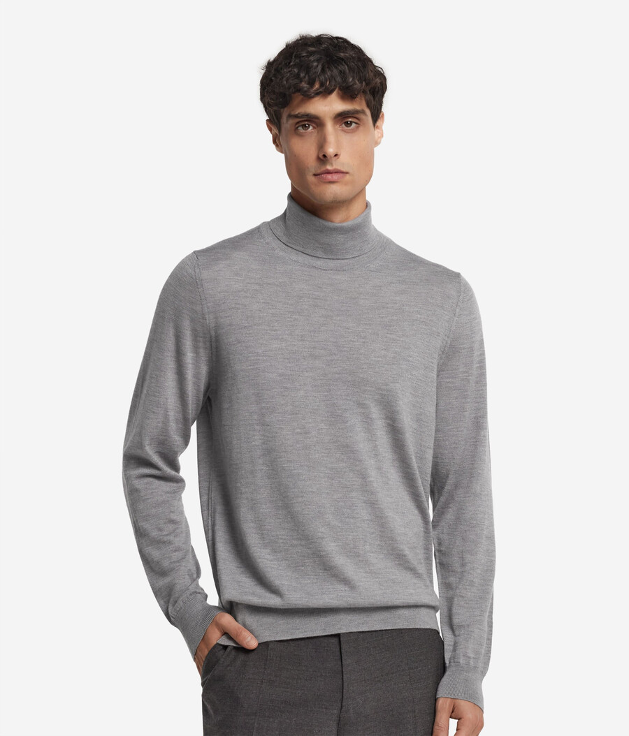 ultrafeiner kaschmir-rollkragenpullover