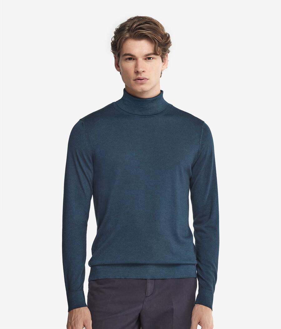 ultrafeiner kaschmir-rollkragenpullover