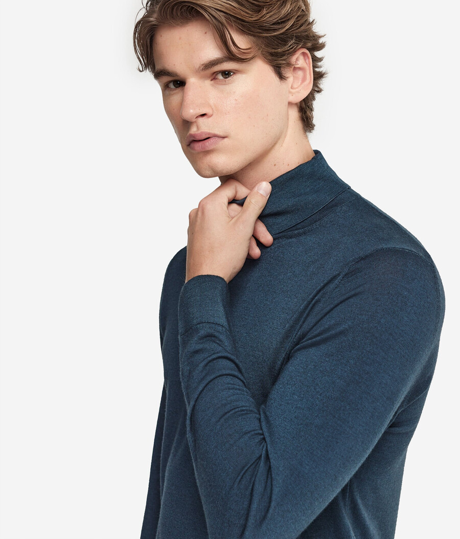 ultrafeiner kaschmir-rollkragenpullover