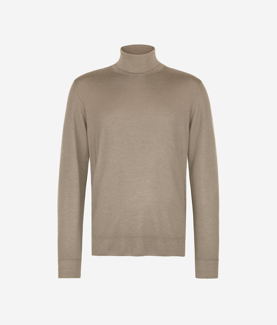 ultrafeiner kaschmir-rollkragenpullover