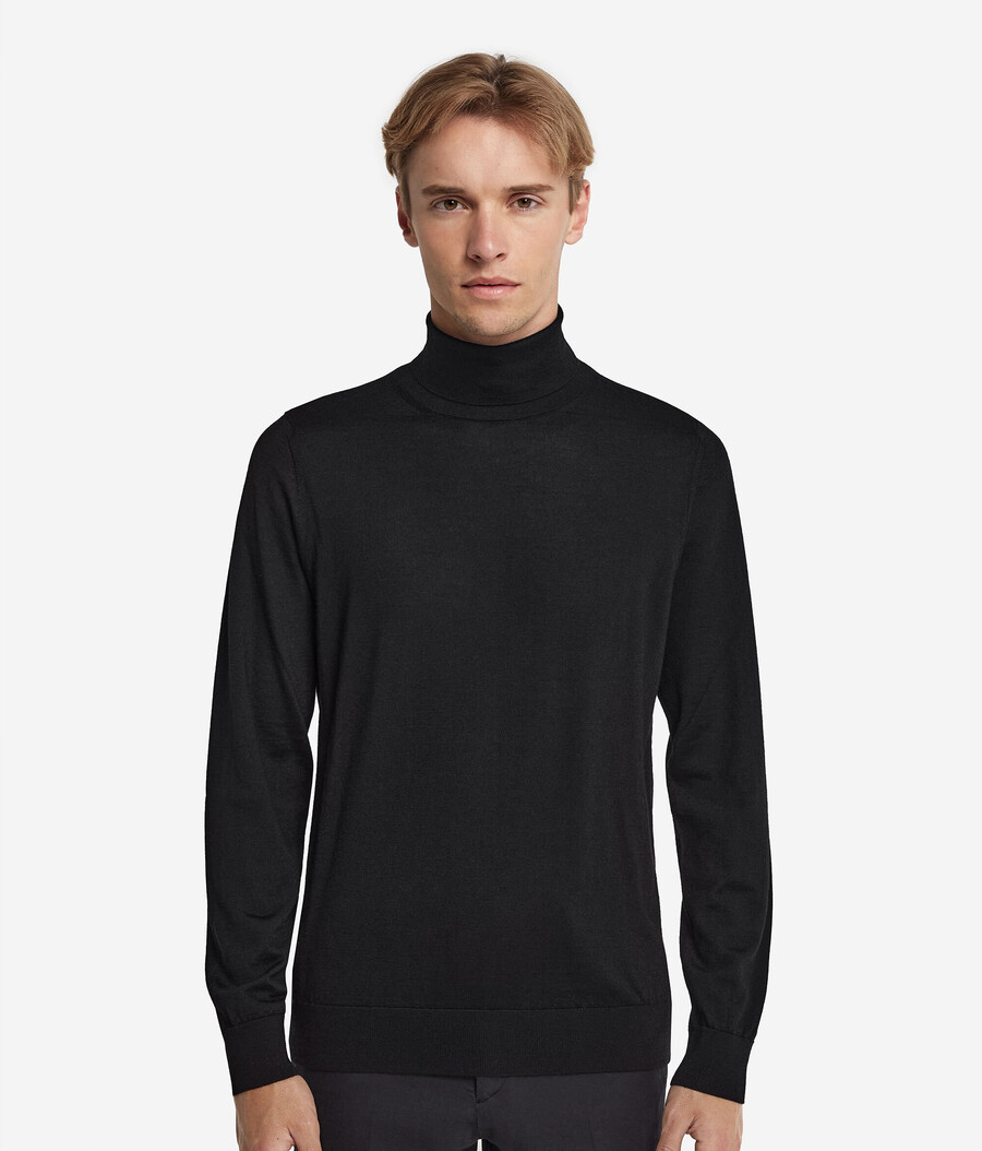 ultrafeiner kaschmir-rollkragenpullover