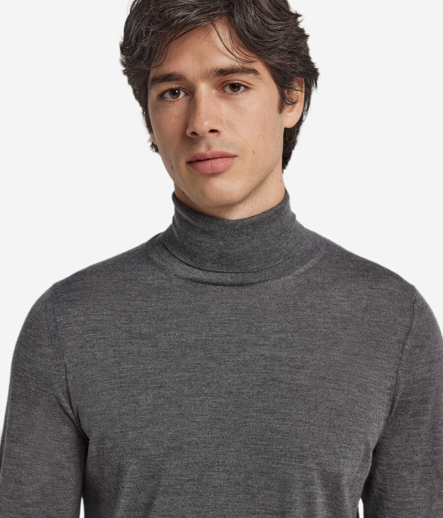 ultrafeiner kaschmir-rollkragenpullover
