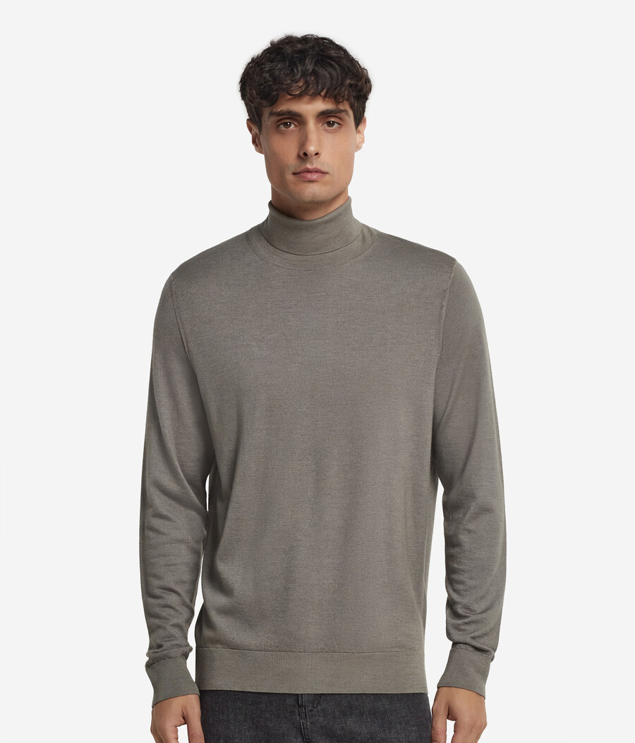 ultrafeiner kaschmir-rollkragenpullover
