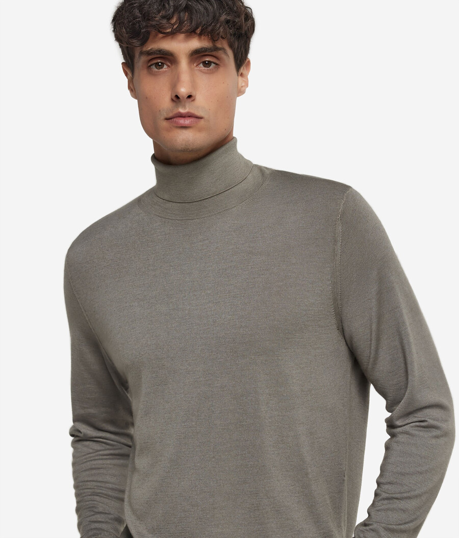 ultrafeiner kaschmir-rollkragenpullover