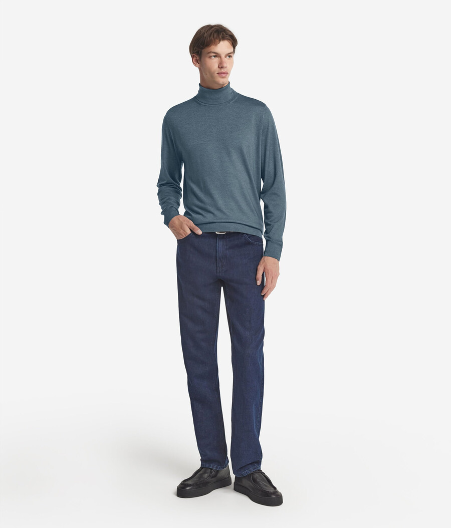 ultrafeiner kaschmir-rollkragenpullover