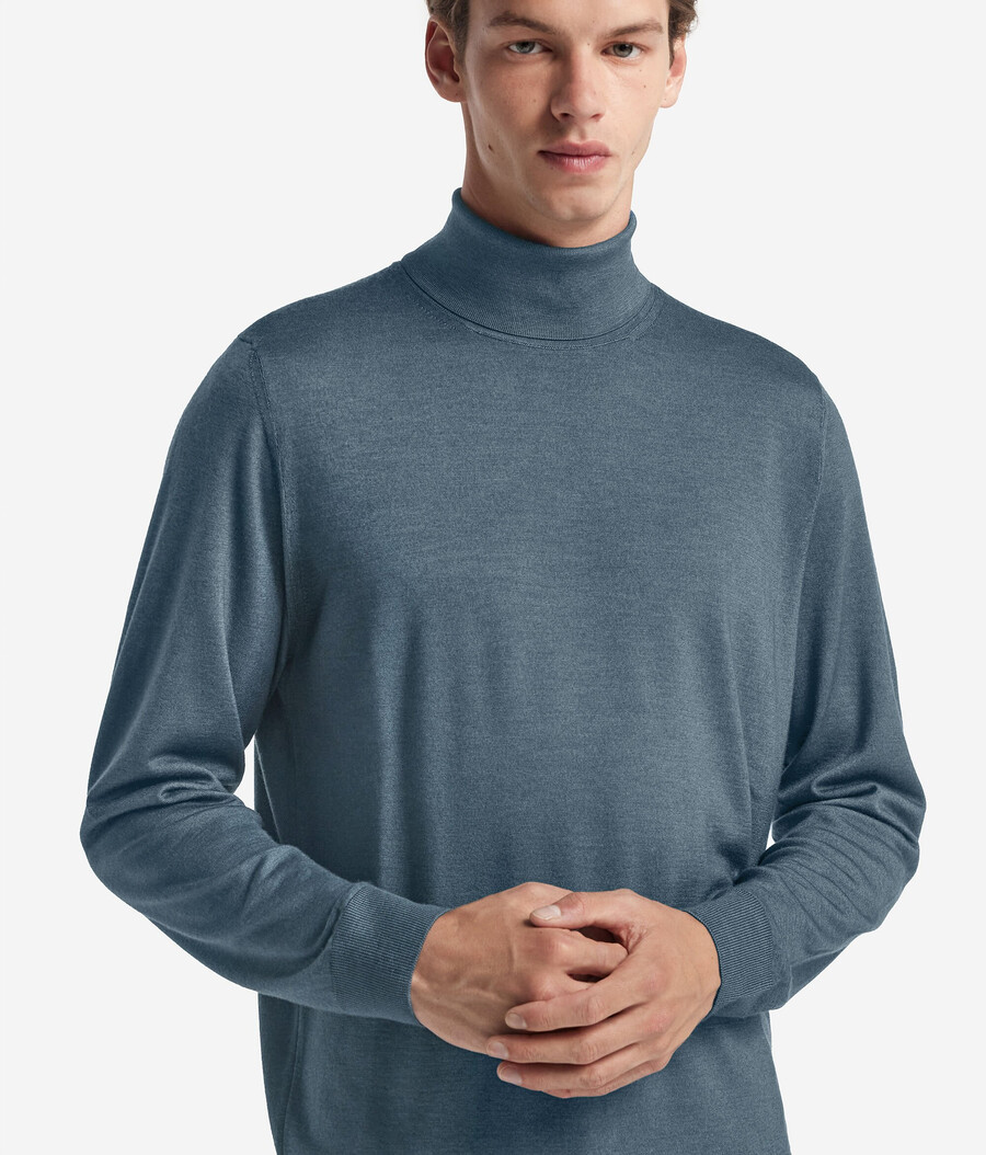 ultrafeiner kaschmir-rollkragenpullover