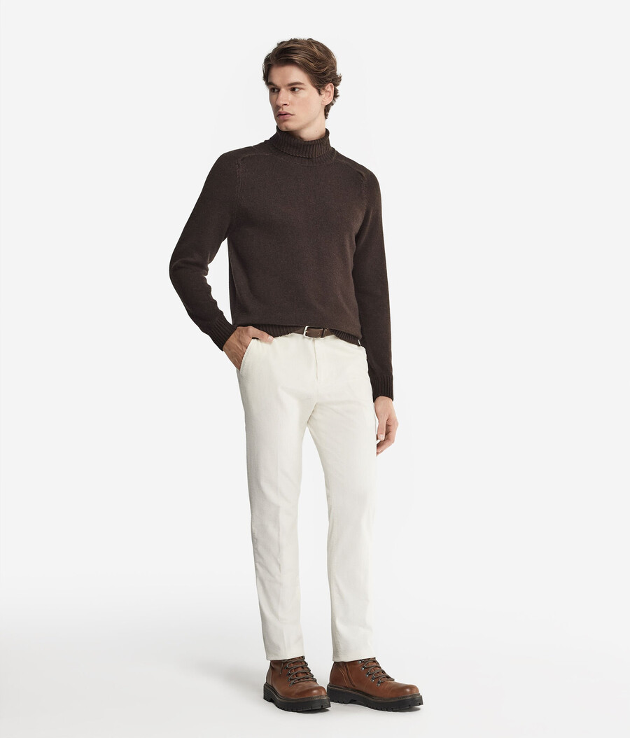 ultraweicher kaschmir-rollkragenpullover