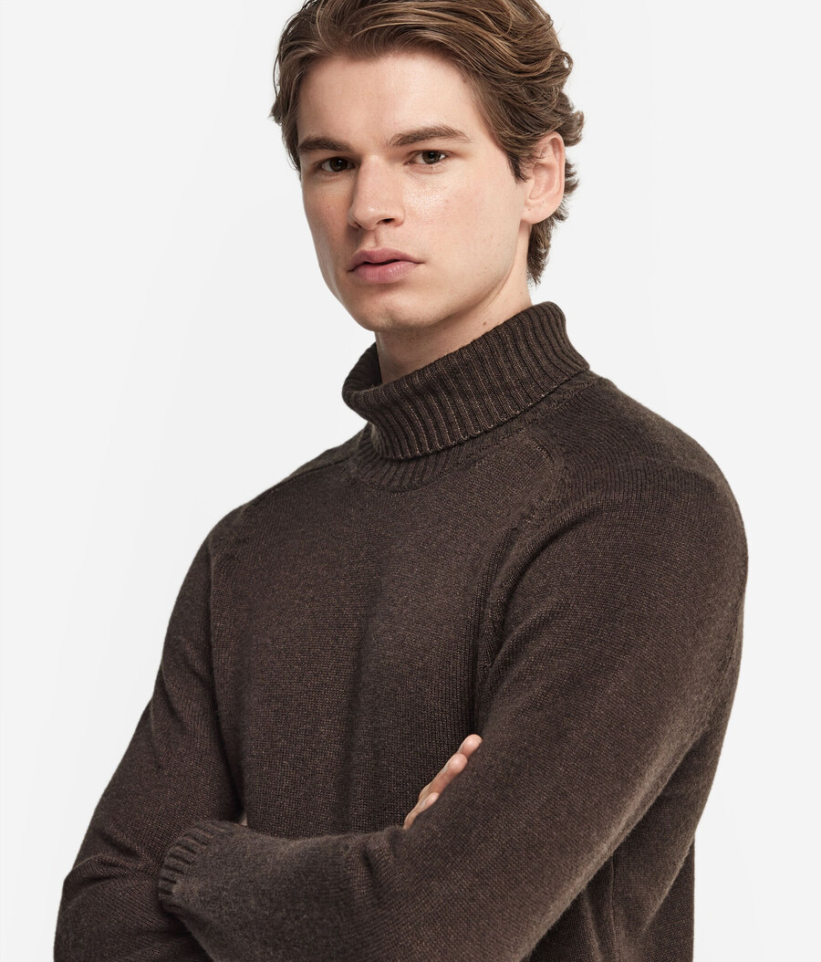 ultraweicher kaschmir-rollkragenpullover