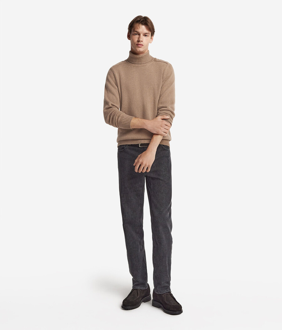 ultraweicher kaschmir-rollkragenpullover
