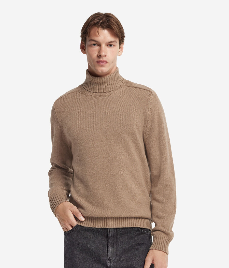 ultraweicher kaschmir-rollkragenpullover