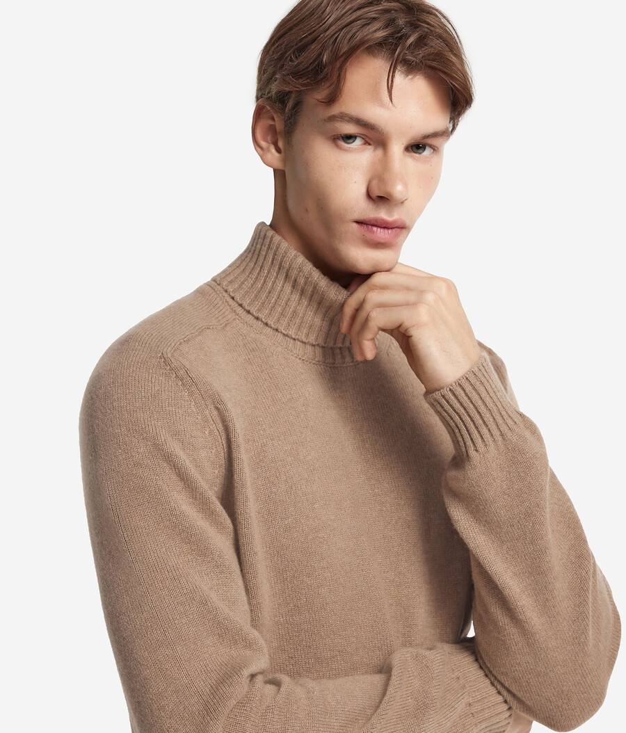 ultraweicher kaschmir-rollkragenpullover