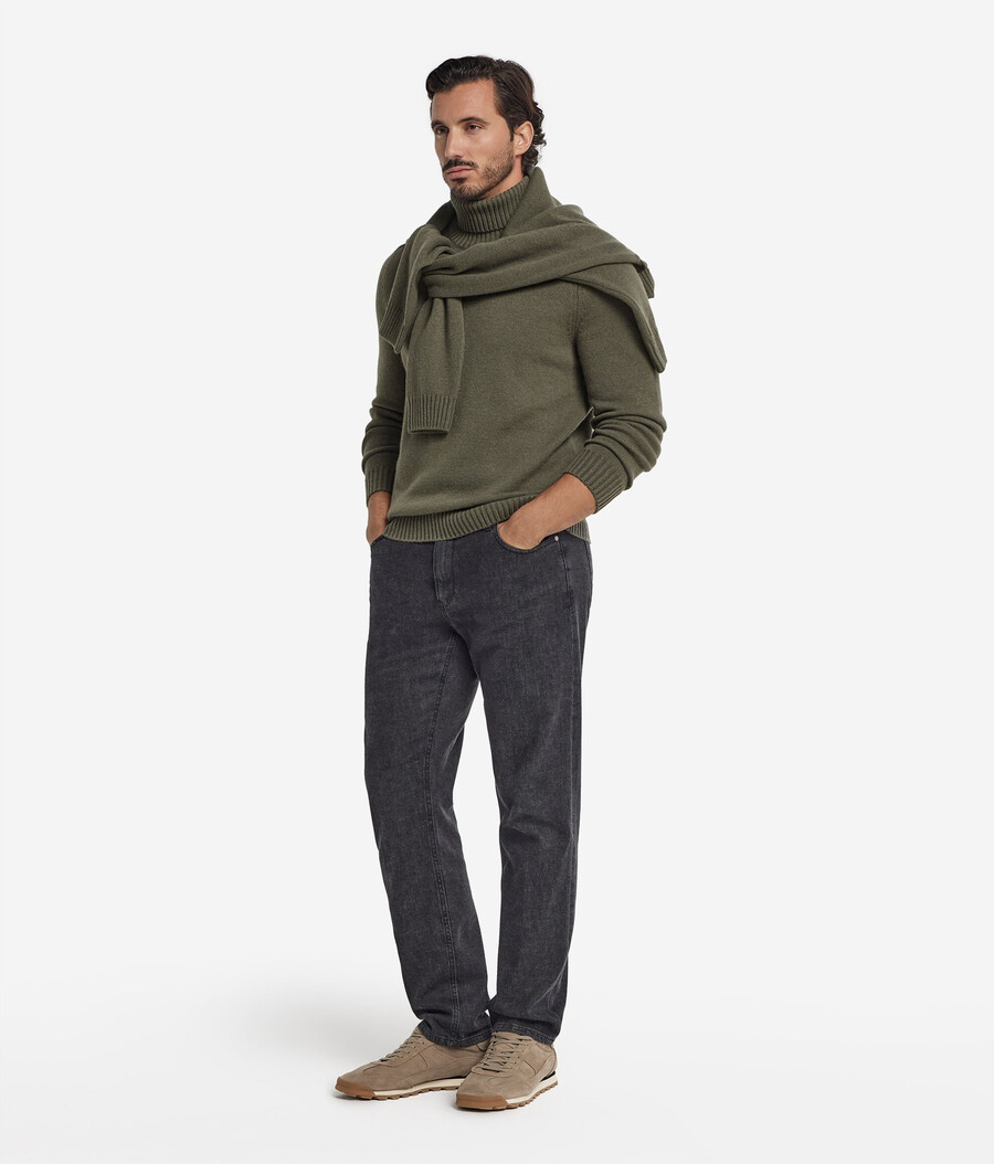 ultraweicher kaschmir-rollkragenpullover