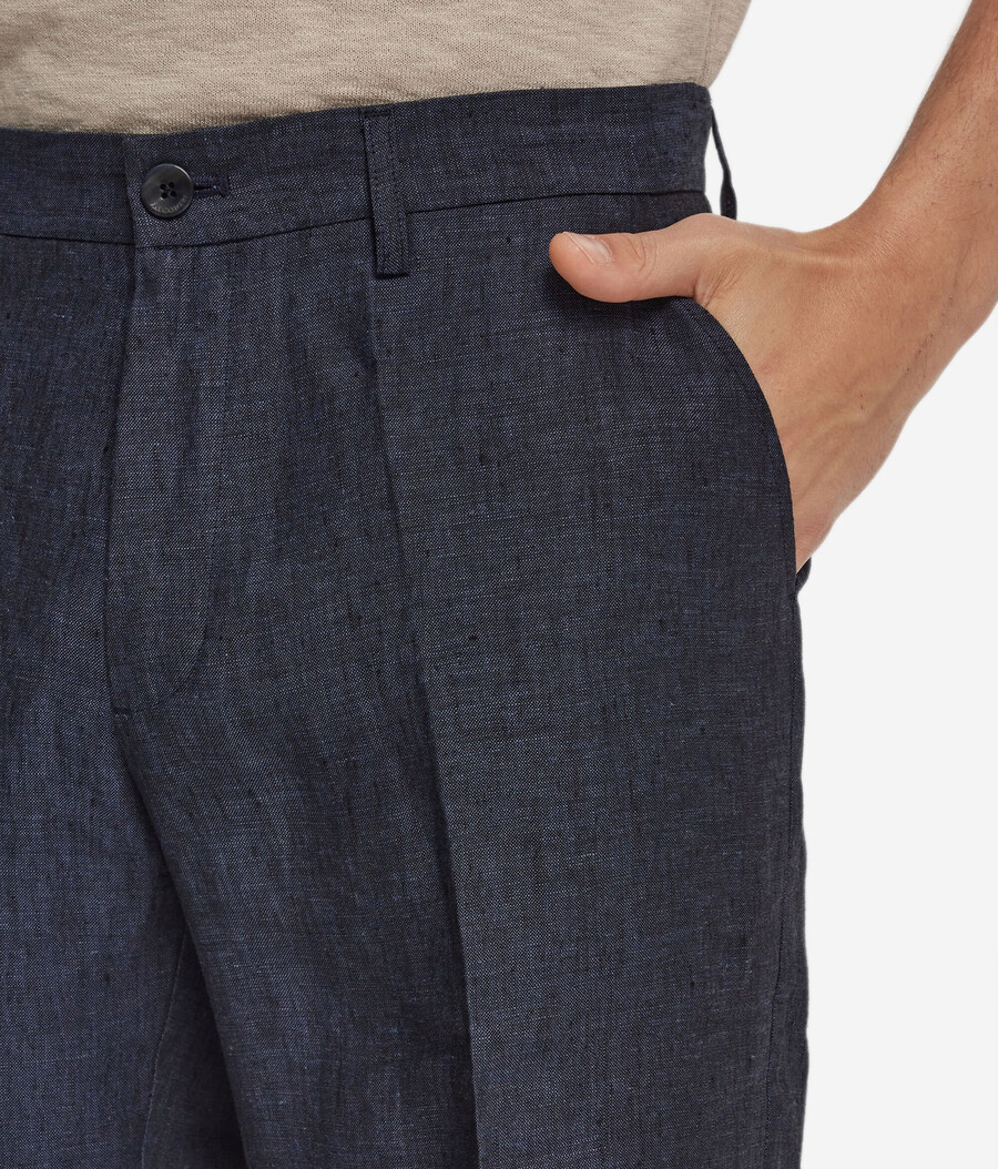 kurze leinenhose