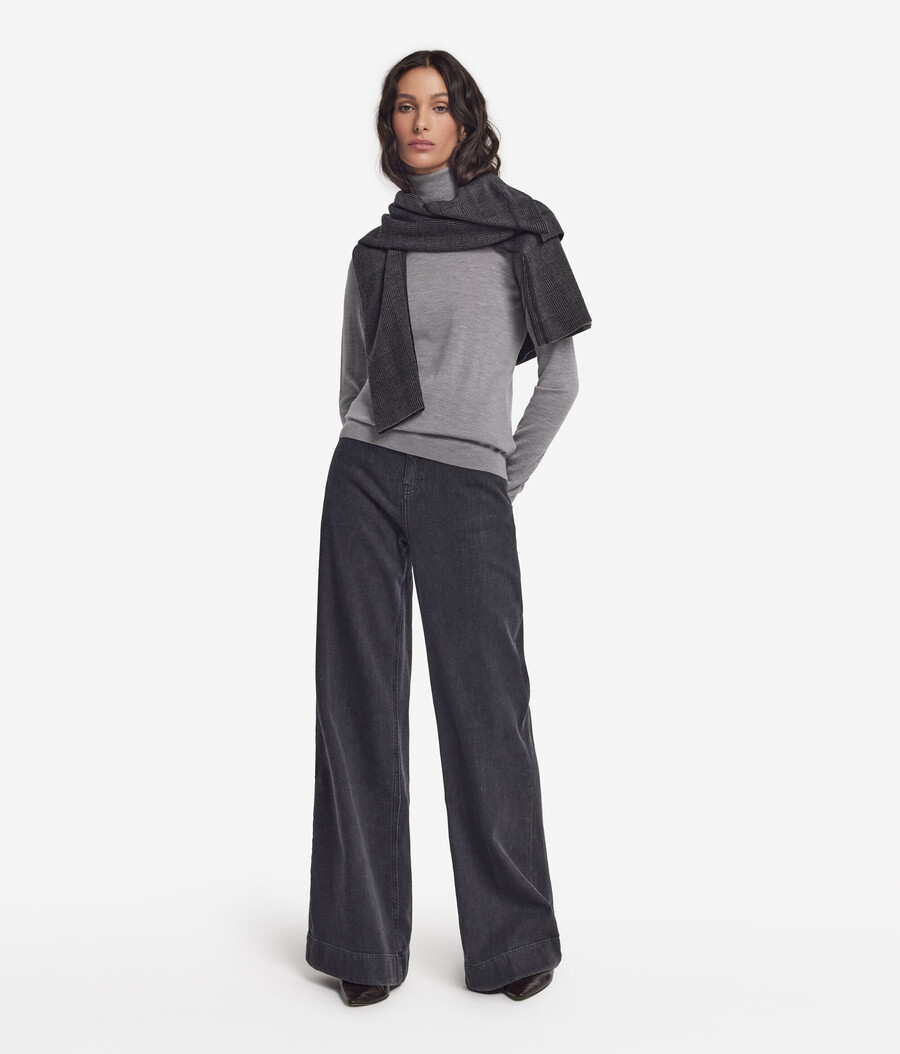 ultrafeiner kaschmir-rollkragenpullover